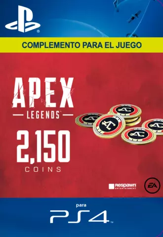 Comprar Tarjeta Apex Legends 2,000 (+150 Bonus) Apex Coins PS4 PlayStation Network