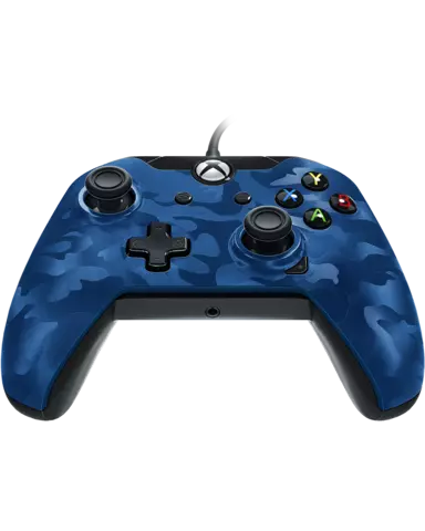 Comprar Mando Deluxe Camuflaje Azul con Cable Xbox One