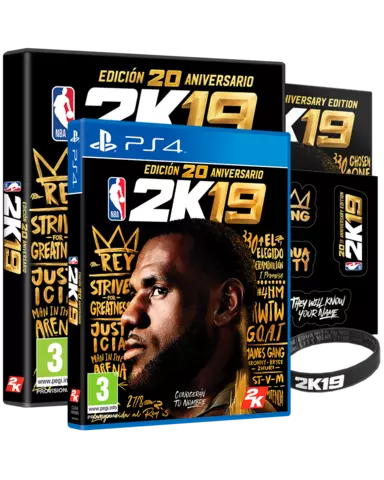 Comprar NBA 2K19 Edición 20 Aniversario PS4 Limitada