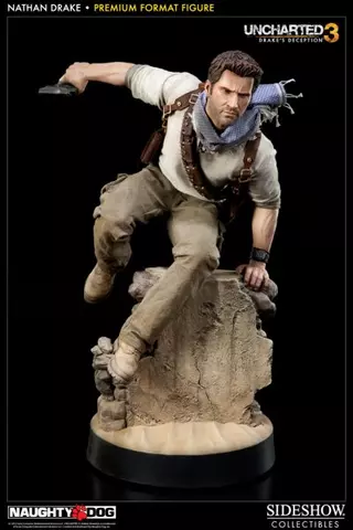 Comprar Diorama Uncharted 3 Nathan Drake Edicion Premium Dioramas y escenarios