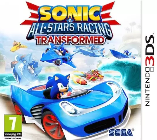 Comprar Sonic All-Stars Racing Transformed 3DS - Videojuegos