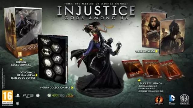 Comprar Injustice: Gods Among Us Edicion Coleccionista PS3 - Videojuegos