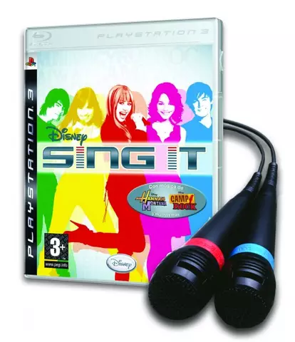 Comprar Disney Sing It! Camp Rock + Hannah Montana + Micros PS3 - Videojuegos - Videojuegos