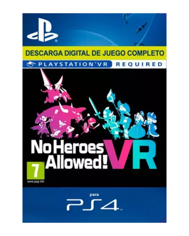 Comprar No Heroes Allowed VR Playstation Network PS4 - Videojuegos - Videojuegos