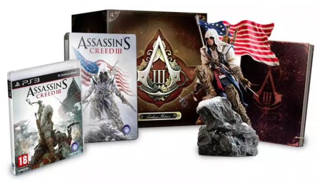 Comprar Assassins Creed 3 Freedom Edition PS3 Coleccionista