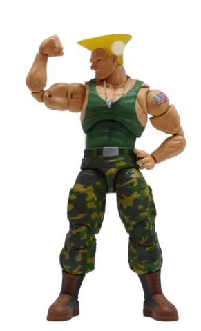 Figura Guile Ultra Street Fighter II: The Final Challengers Jada Toys