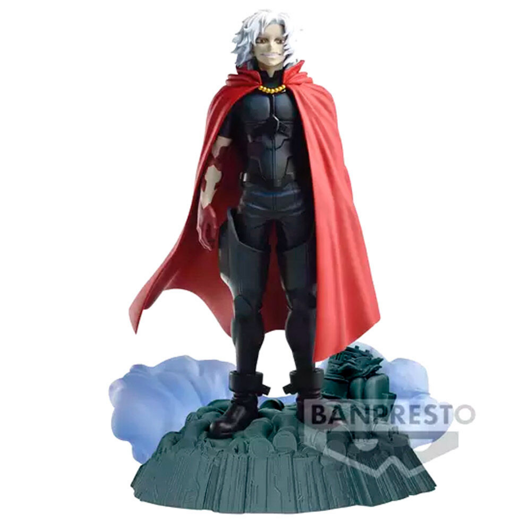 Banpresto Figura de Acción Tomura Shigaraki (The Brush) My Hero Academia, Dioramatic 20 cm, Multicolor BP19737. Estatua coleccionable de villano, óptima para fans del anime.