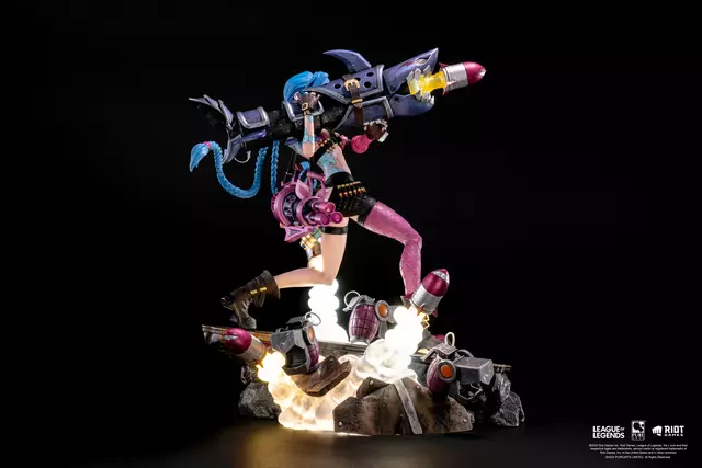 Reservar Figura Jinx Estatua Resina Escala 1/6 League of Legends 32 cm Estatuas