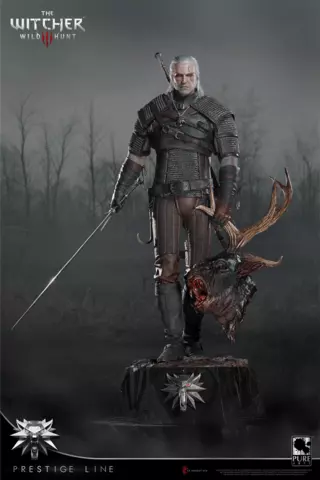 Reservar Estatua Resina Geralt de Rivia The Witcher 3 1/2 Prestige Line Pure Arts Estatuas