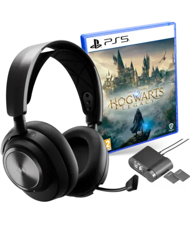 Auriculares Gaming Arctis Nova Pro Inalámbricos Steelseries + Hogwarts Legacy