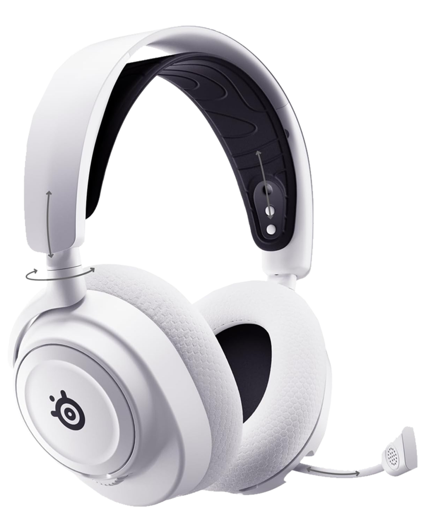 Auriculares Gaming Arctis Nova 7X Inalámbricos Blancos Steelseries