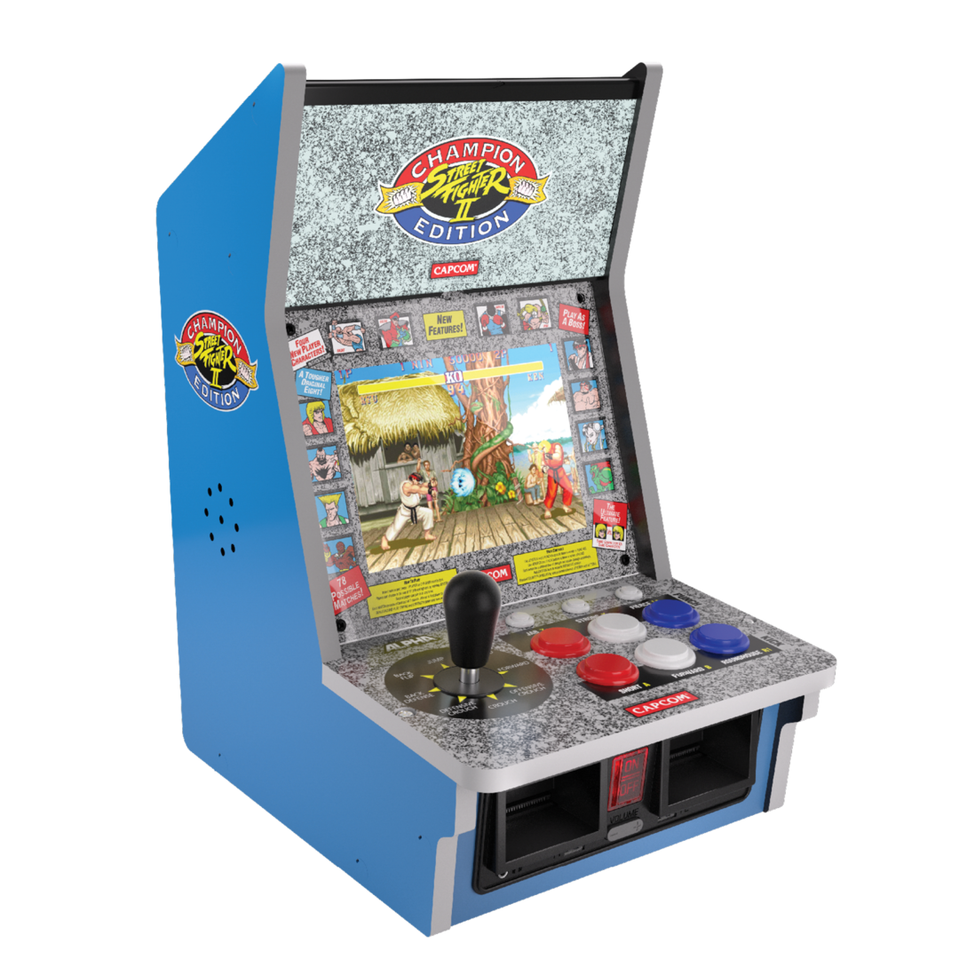 Consola evercade alpha street fighter bartop arcade