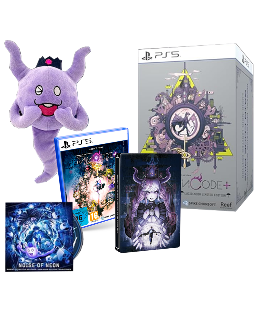 Master detective archives: rain code plus edición limitada lucid-noir
