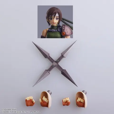 Reservar Figura Yuffie Kisaragi Final Fantasy VII Bring Arts Square Enix Figuras de Videojuegos