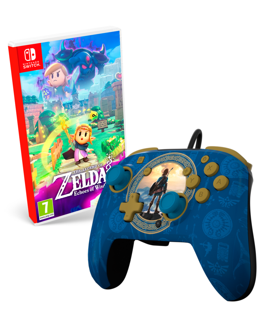The Legend of Zelda: Echoes of Wisdom + Mando Rematch Hyrule Azul The Legend of Zelda