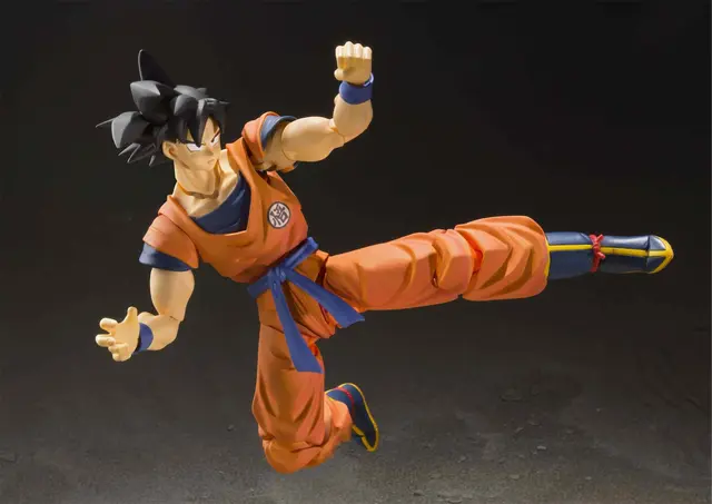Reservar Figura Son Goku Saiyan Raised On Earth 14 cm Dragon Ball Z SH Figuarts Re-Run Figuras de Videojuegos Estándar