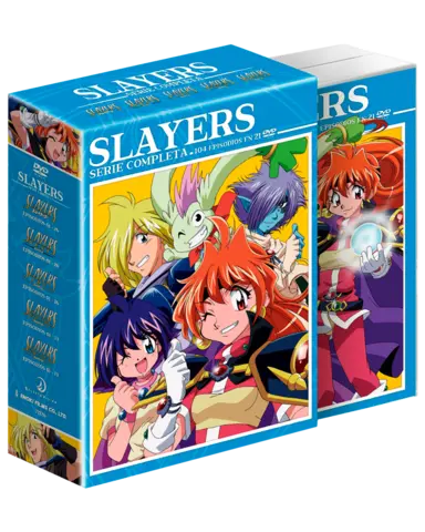 Comprar Slayers: La Serie Completa en DVD Edición Completa