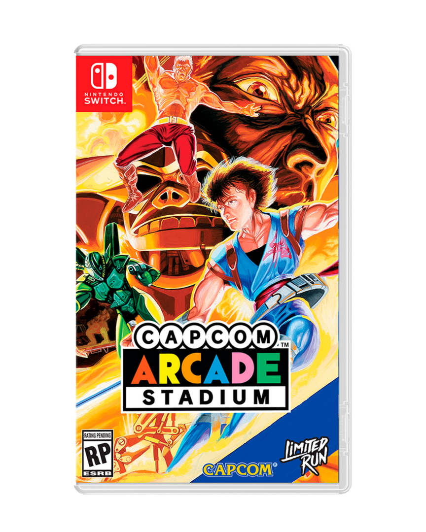 Capcom arcade stadium cover e strider (standard) - imp usa