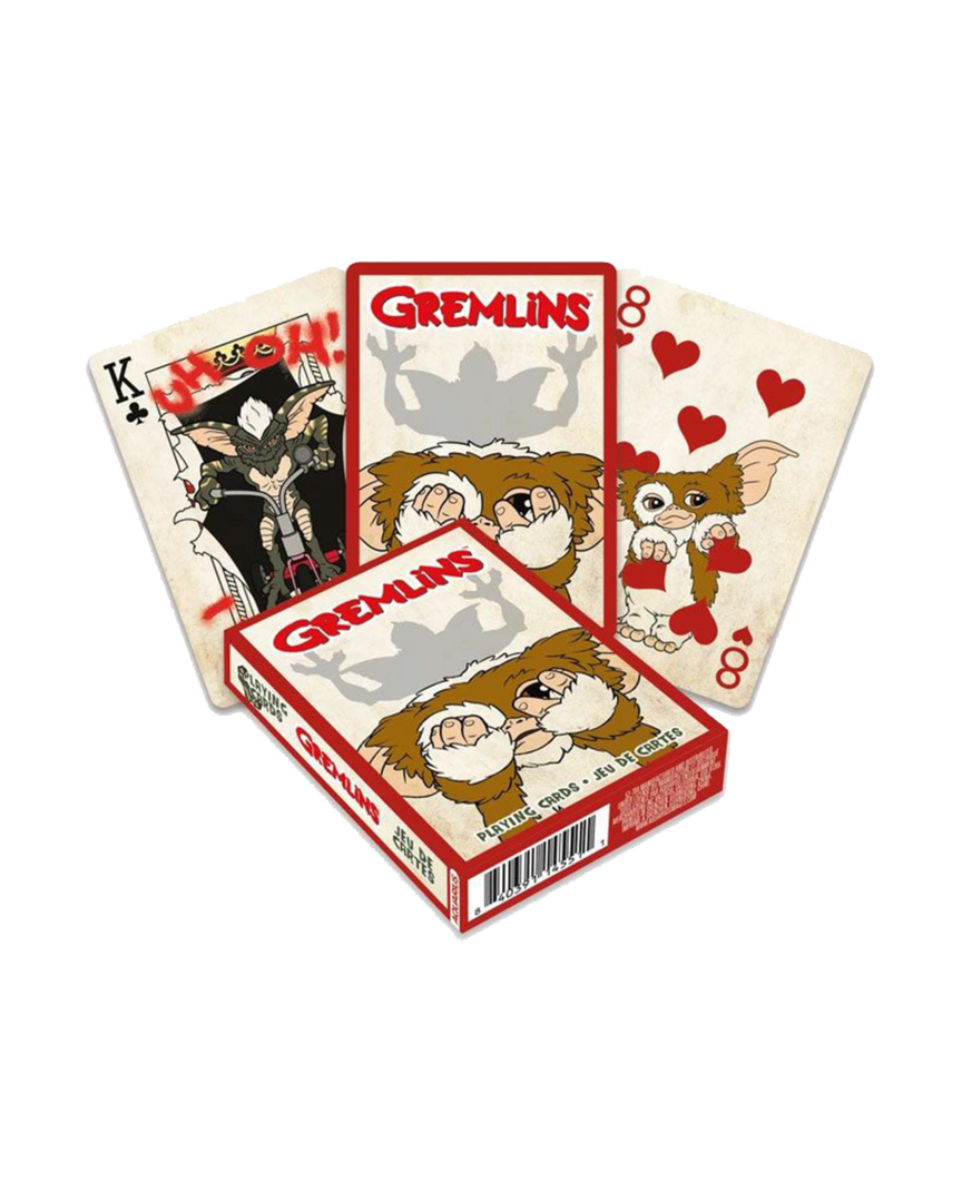 Baraja de cartas gremlins aquarius