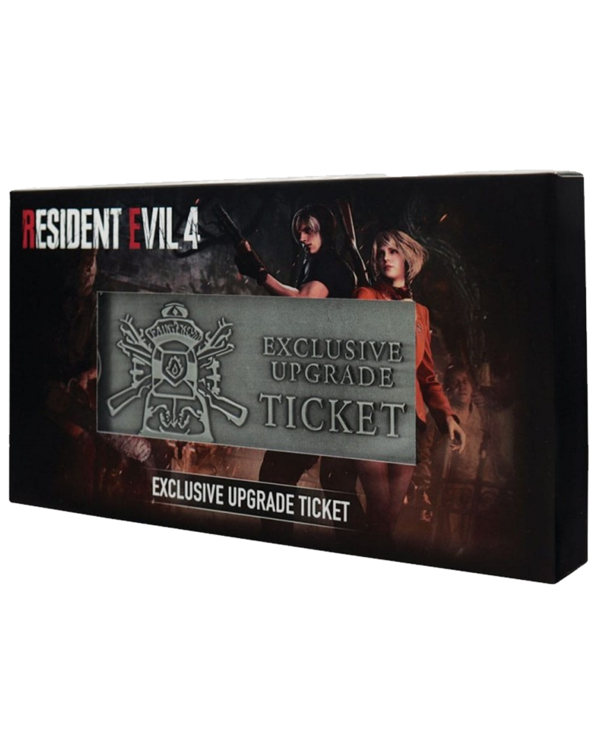 Exclusive upgrade ticket resident evil 4 edición limitada