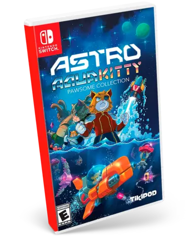 Astro Aqua Kitty  