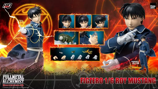 Reservar Figura Roy Mustang Fullmetal Alchemist: Brotherhood 1/6  FigZero ThreeZero Figuras Estándar