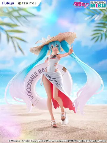 Reservar Figura Racing Miku 2024: Tropical Ver. 1/7 Hatsune Miku GT Project Tenitol Furyu Figuras Estándar