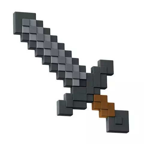 Comprar Réplica Espada de Piedra Minecraft 1/1 Mattel Réplicas Estándar