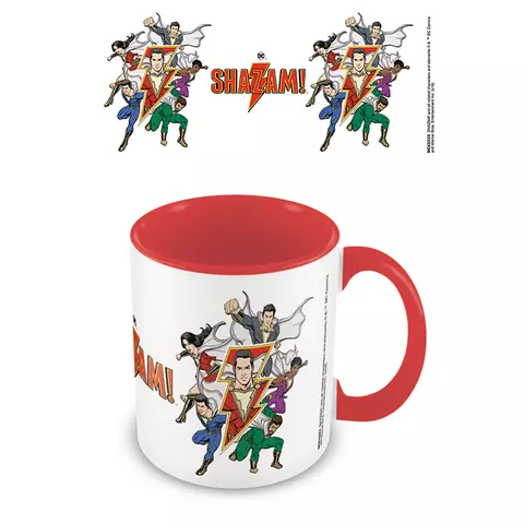 Comprar Shazam! - Taza Interior Rojo The Power Of Friendship Estándar