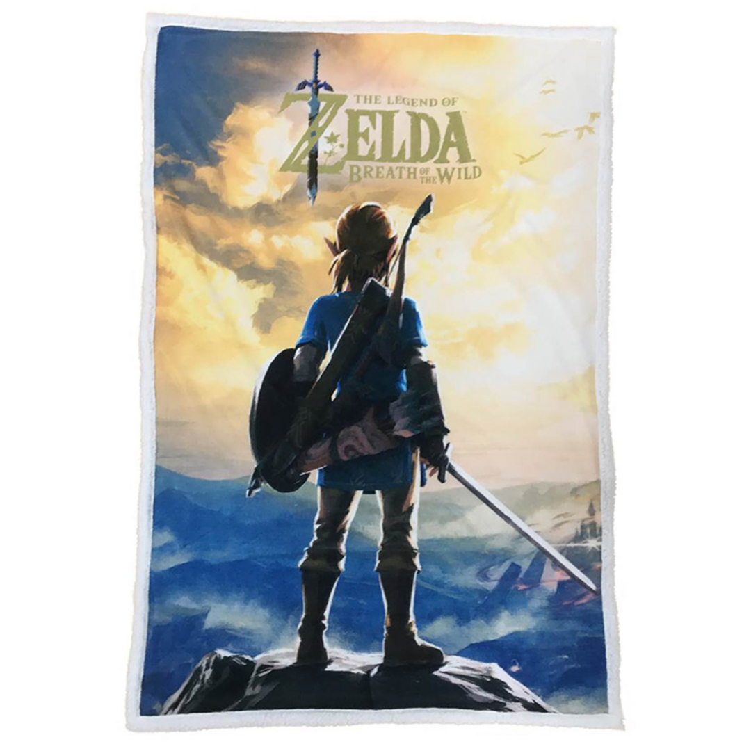The legend of zelda - manta botw link 100 x 150cm