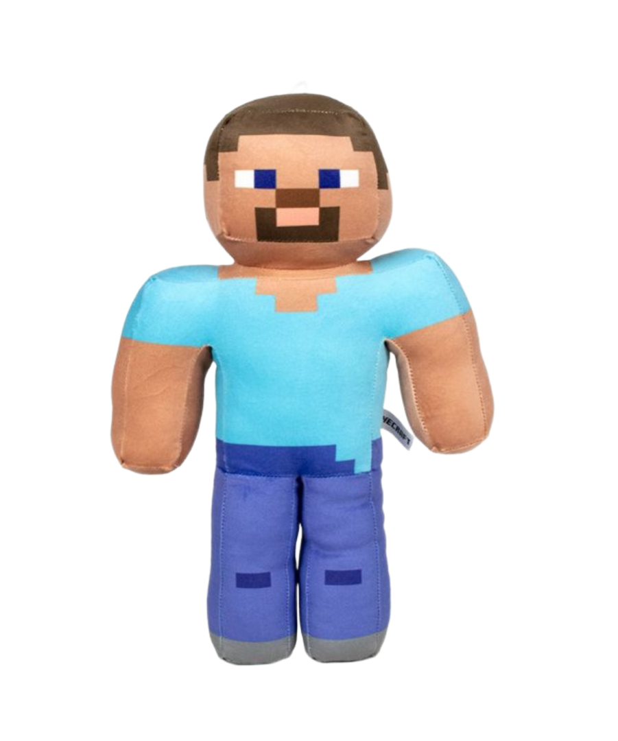 Peluche steve minecraft spandex película s300 serie 8 30 cm