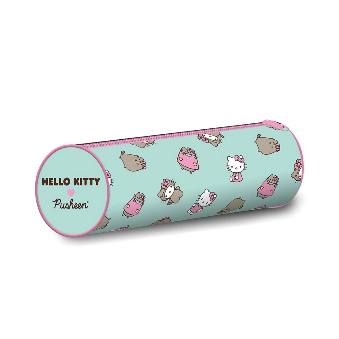 Pusheen x hello kitty - estuche web dress-up