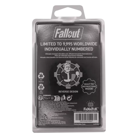 Reservar Réplica Moneda Fallout Decision Coin Edición Limitada Fanattik Limitada