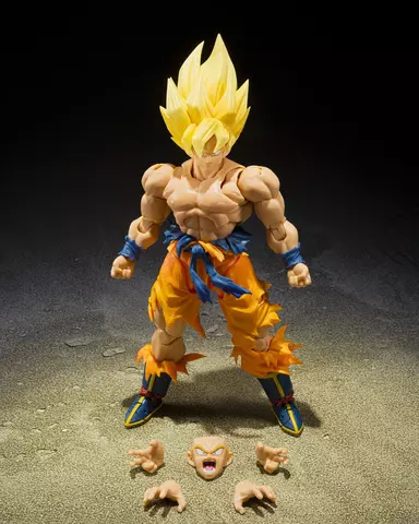 Reservar Figura Son Goku Dragon Ball Z Legendary Super Saiyan SH Figuarts Best Selection Figuras Estándar