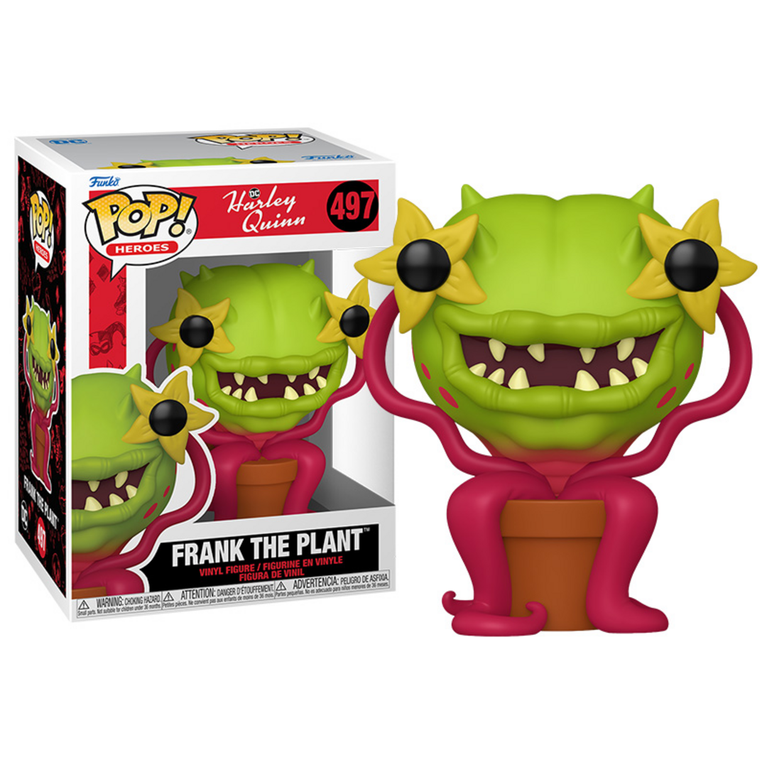 Harley quinn: aves de presa - pop frank the plant