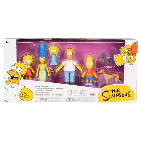 Comprar Blister 7 figuras Famila Los Simpsons 6cm Figuras Estándar