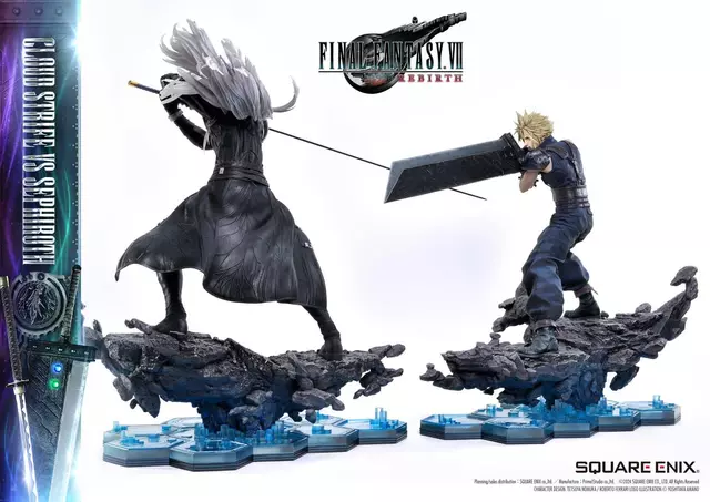 Reservar Pack 2 Estatuas Cloud y Sephiroth Final Fantasy VII Rebirth Masterline 1/4 Square Enix Estatuas