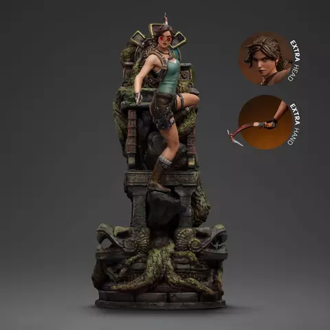 Reservar Estatua Lara Croft Tomb Raider Art Scale 1/10 Iron Studios Estatuas Estándar