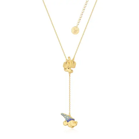 Comprar Colgante Disney Fantasia Mickey Y Mopa Baño De Oro 