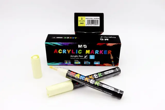 Comprar Set Rotuladores Pintura Acrilica Amarillo 3 S401 