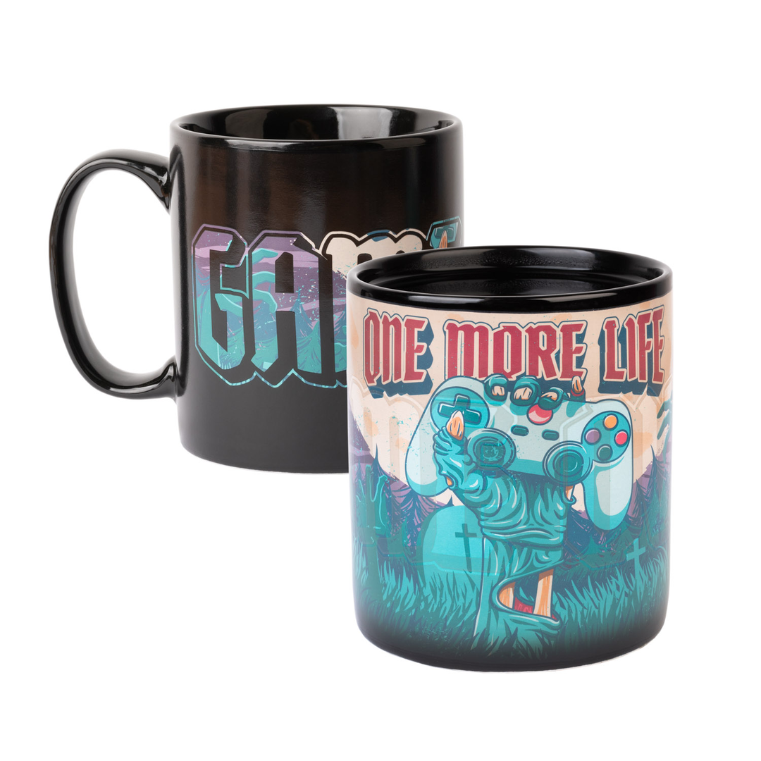 Taza termocolora xl gameration one more life
