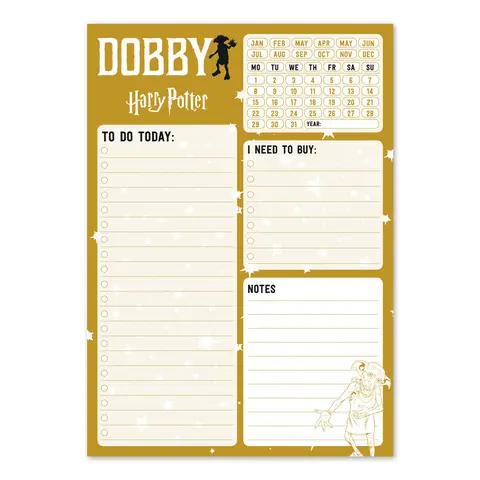 Comprar Bloc Notas De Escritorio Harry Potter Dobby 