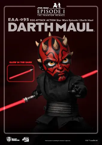 Comprar Figura Egg Attack Star Wars Episodio I Darth Maul Figuras de Videojuegos