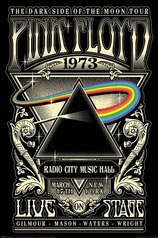Poster Pink Floyd 1973