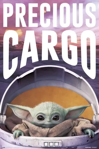 Comprar Poster Star Wars The Mandalorian Precious Cargo 