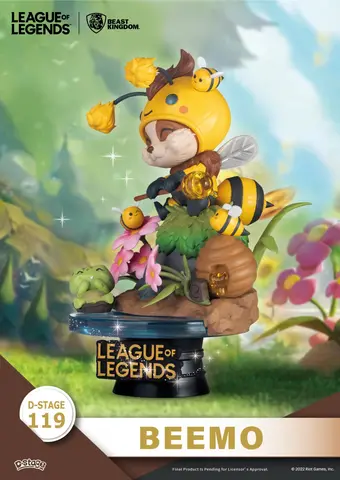 Comprar Set De 2 Figuras Dstage League Of Legends Beemo Y Bzzziggs Figuras de Videojuegos