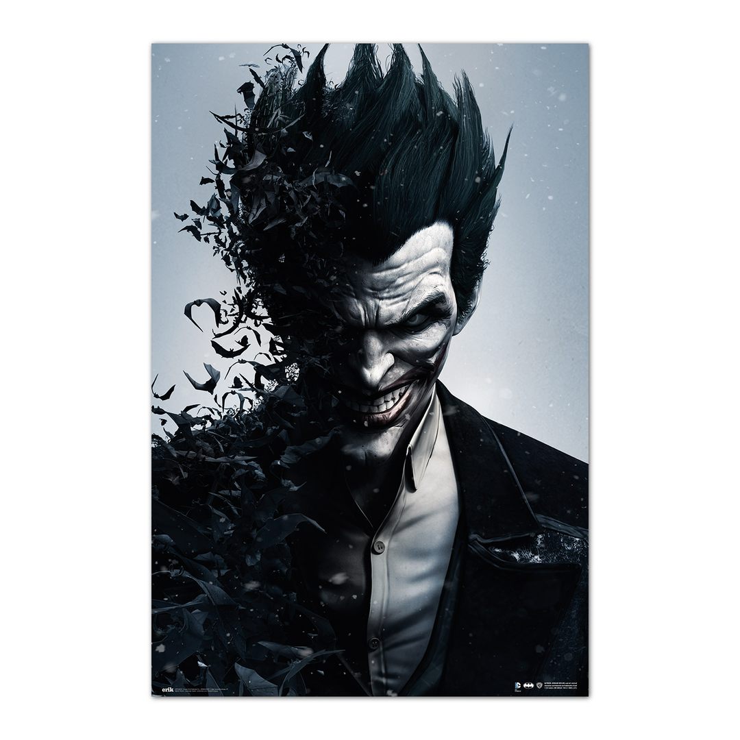 Poster dc comics batman: arkham origins joker