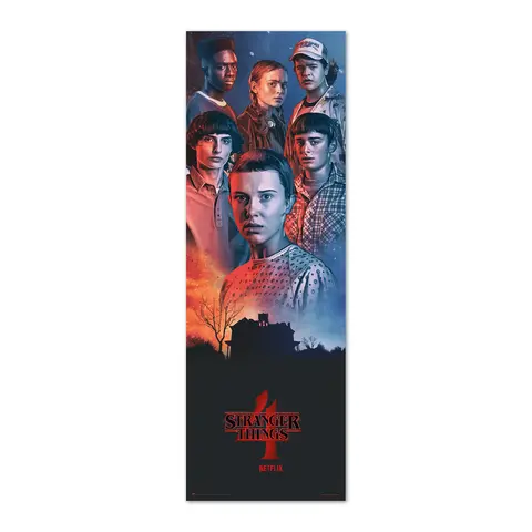 Poster Puerta Stranger Things