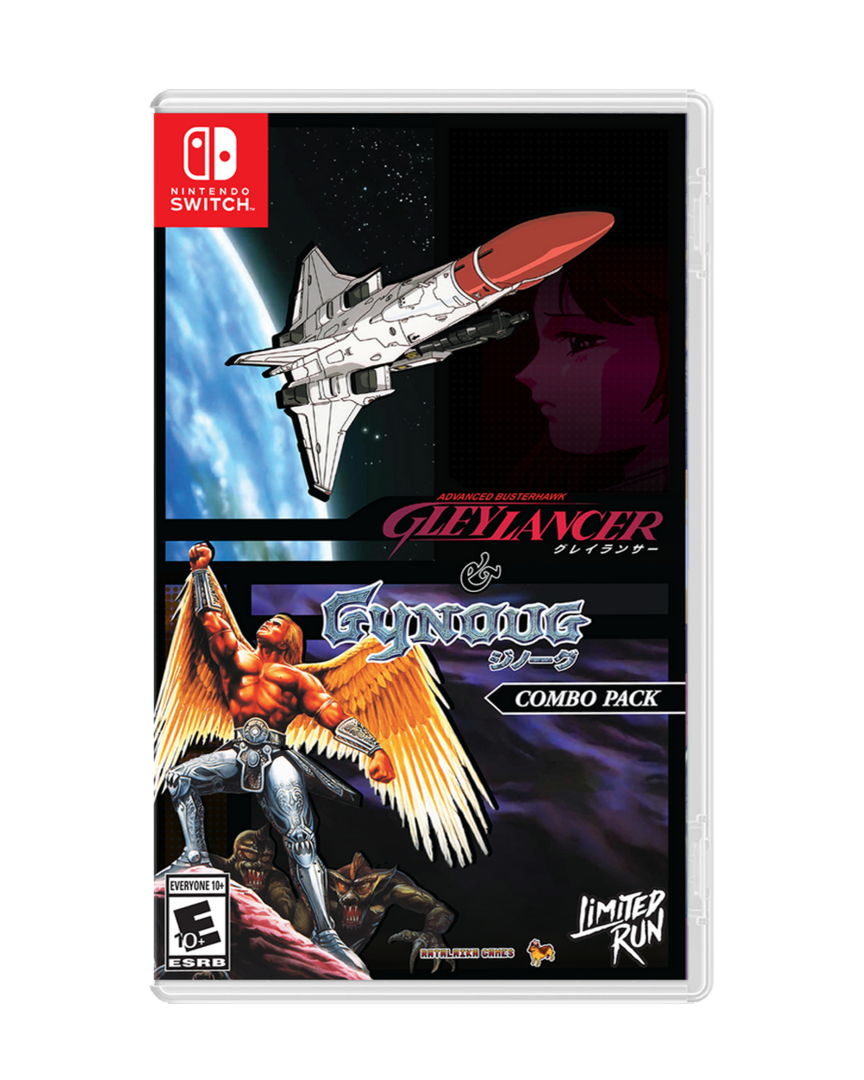 Gleylancer & gynoug combo pack (limited run) - imp usa