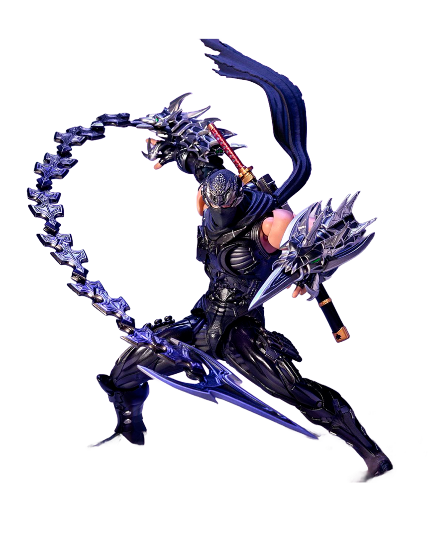 Figura ryu hayabusa ninja gaiden 4 revoltech a.y. kaiyodo